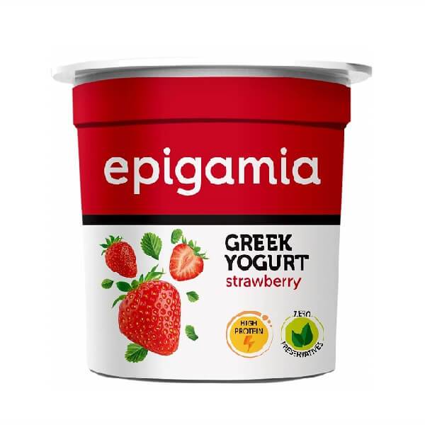 Buy Epigamia Strawberry Greek Yogurt Online at Best Price